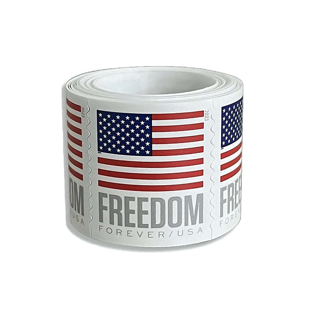 2023 US Flags Freedom Booklets Rolls - Kestreli