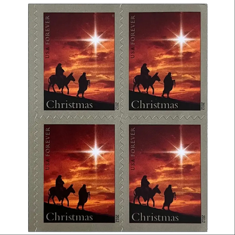 2012 Holy Family Forever Stamp Christmas - Kestreli