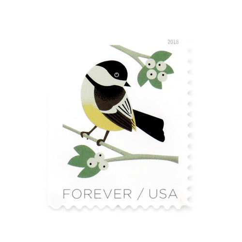 2018 USPS Forever Stamp Sheets Featuring Birds ( Birds in Winter) - Kestreli