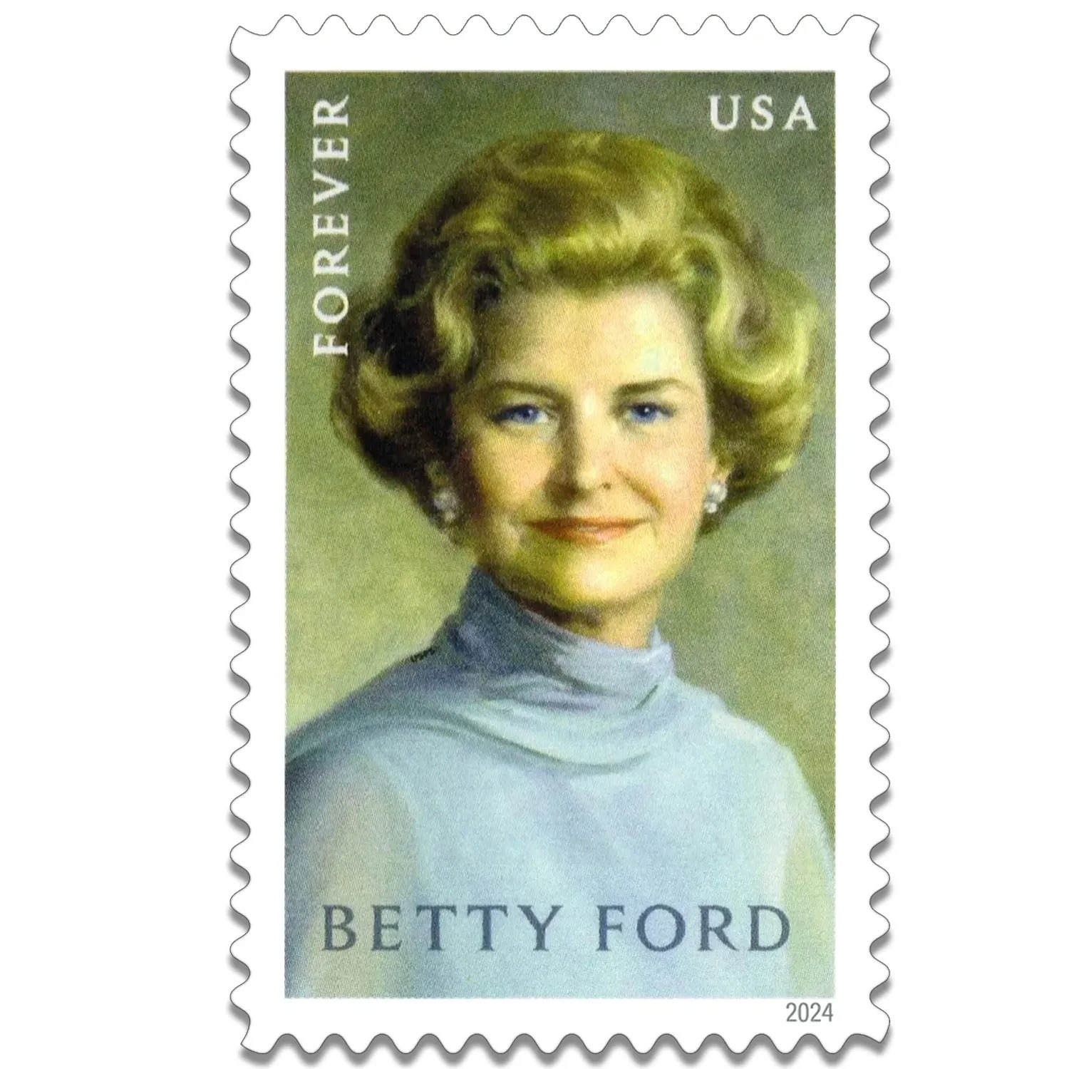 2024 U.S Forever Stamps - Betty Ford - Kestreli