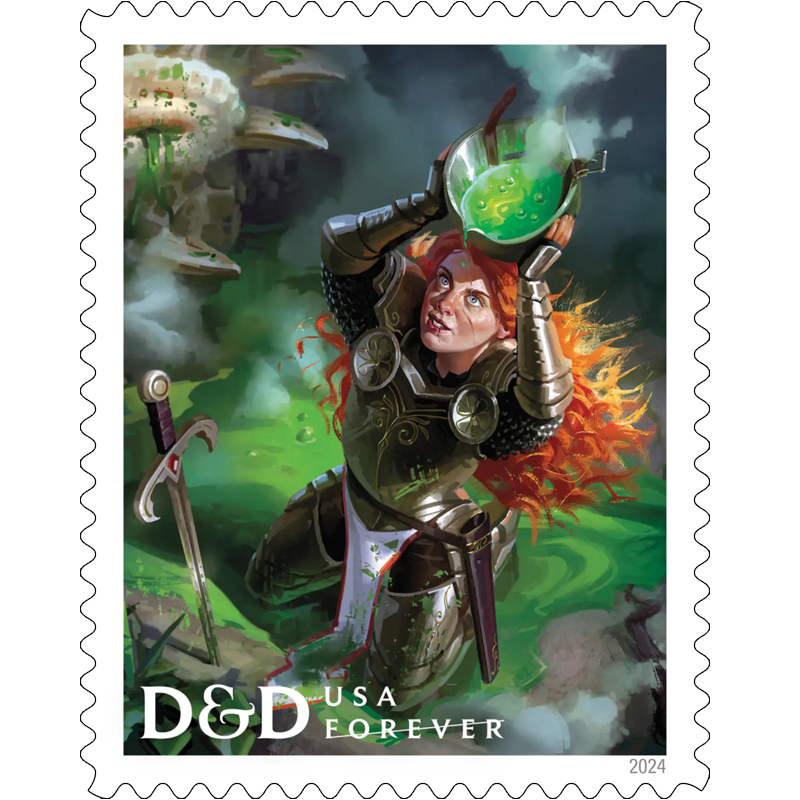 2024 forever stamps Dungeons & Dragons - Kestreli