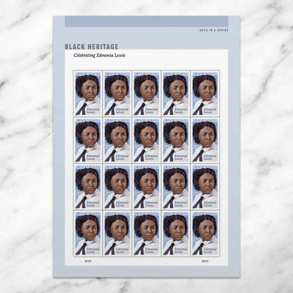2022 Black Heritage Edmonia Lewis Forever Stamps - Kestreli