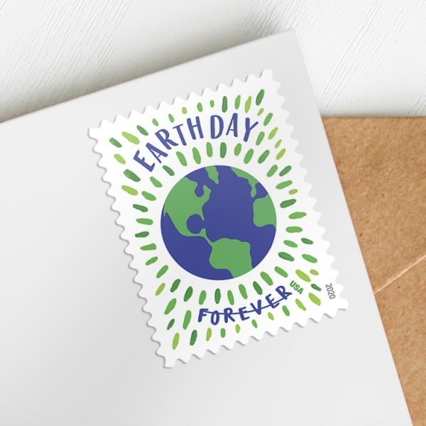 (2020) USPS Earth Day Forever Stamps - Kestreli