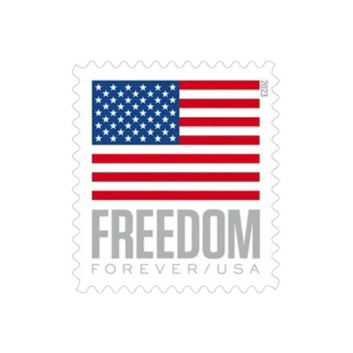 2023 U.S. Flag Forever Stamps - Kestreli