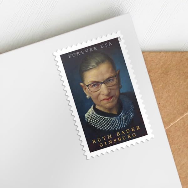 2023 Postage Stamps for Ruth Bader Ginsburg - Kestreli