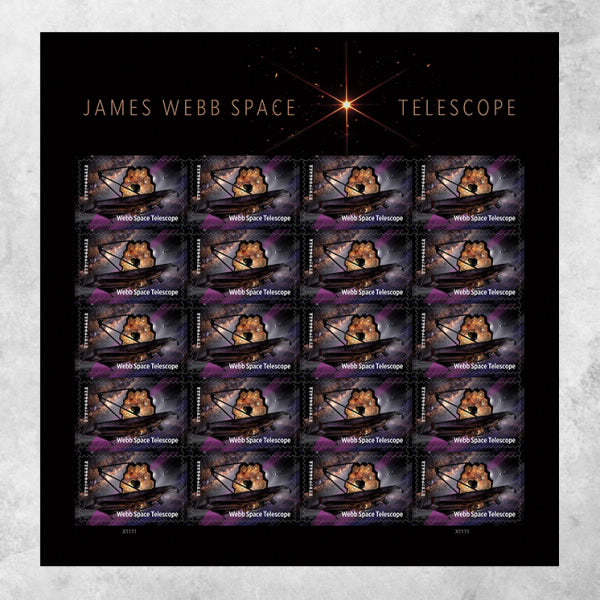 2022 USPS James Webb Space Telescope Stamps - Kestreli