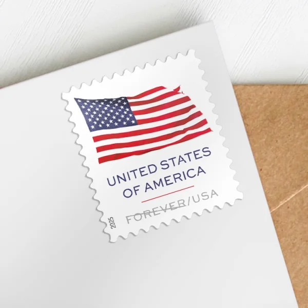 2025 US Flags Forever  Booklets Rolls - Kestreli