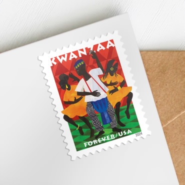 Kwanzaa 2024  Forever Stamps, Sheet of 20 - Kestreli
