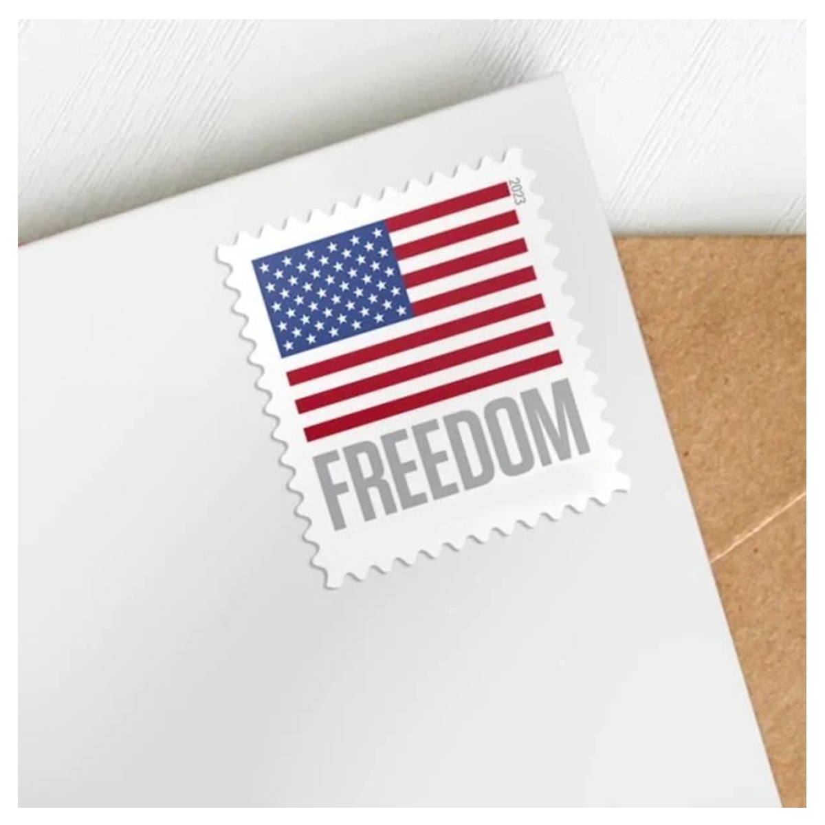 2023 U.S. Flag sheets Forever Stamps - Kestreli