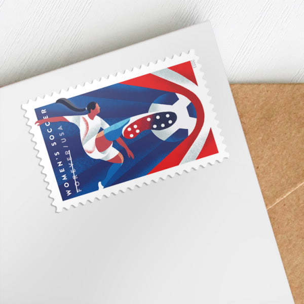 (2023) US Womens Soccer Forever Stamps - Kestreli