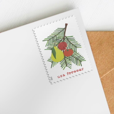 2025 Holiday Cheer Stamps, Book of 20Forever 78¢| - Kestreli