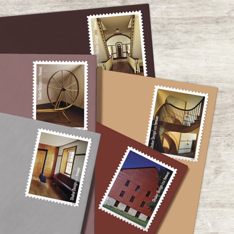 2024 Shaker Design Forever Stamps, Sheet of 12Forever 9.99c|Multiple Stamp Designs - Kestreli