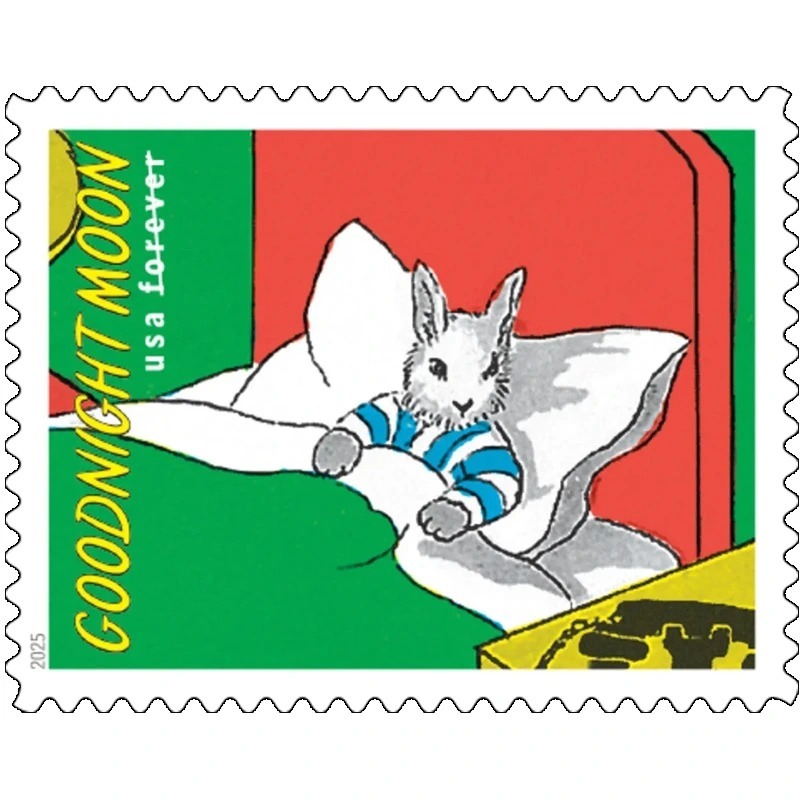 2025 Goodnight Moon Stamps Sheet of 16 - Kestreli