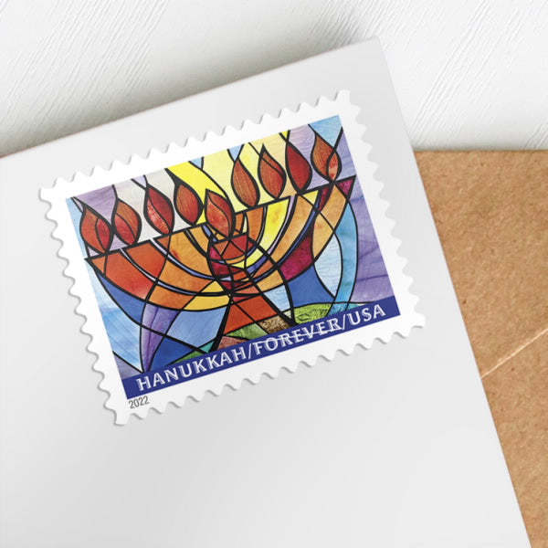 2022 USPS Hanukkah Postage Stamps - Kestreli