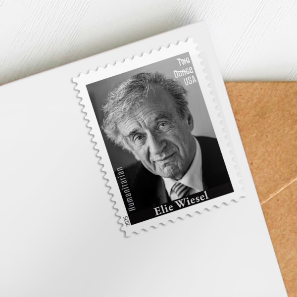2025 Elie Wiesel Forever stamps, Book of 20 - Kestreli