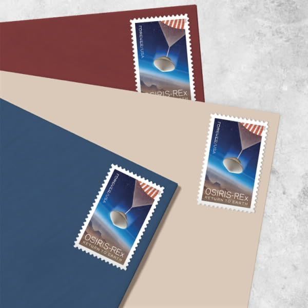 2023 Osiris-REx Mission to Asteroid Bennu and Return to Earth Forever Postage Stamps - Kestreli