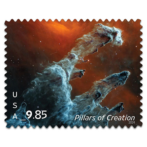 2024 USPS Pillars of Creation forever stamps - Kestreli