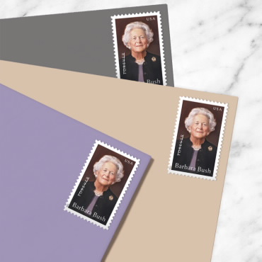 2025 Barbara Bush Stamps, Sheet of 20 - Kestreli