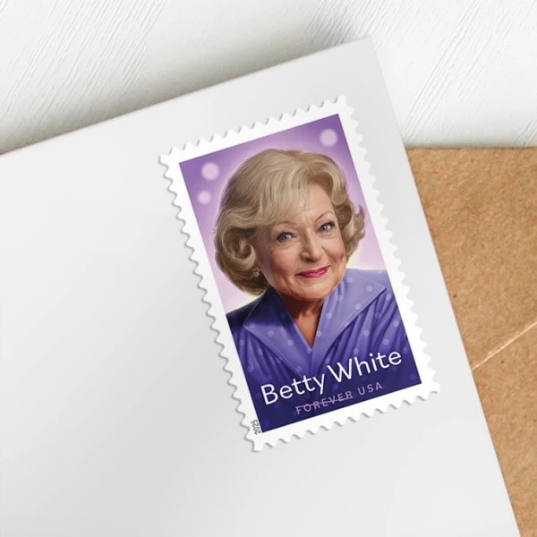 2025 Betty White Stamps Sheet of 20 - Kestreli