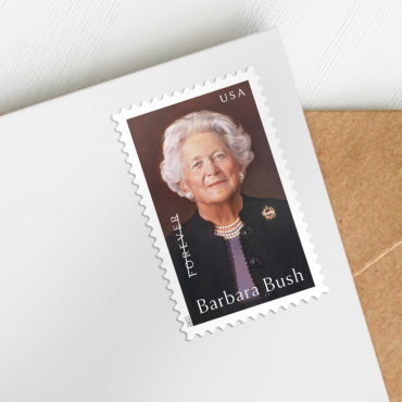 2025 Barbara Bush Stamps, Sheet of 20 - Kestreli