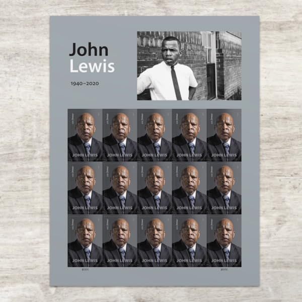 2023 First Class Postage Stamps for John Lewis - Kestreli