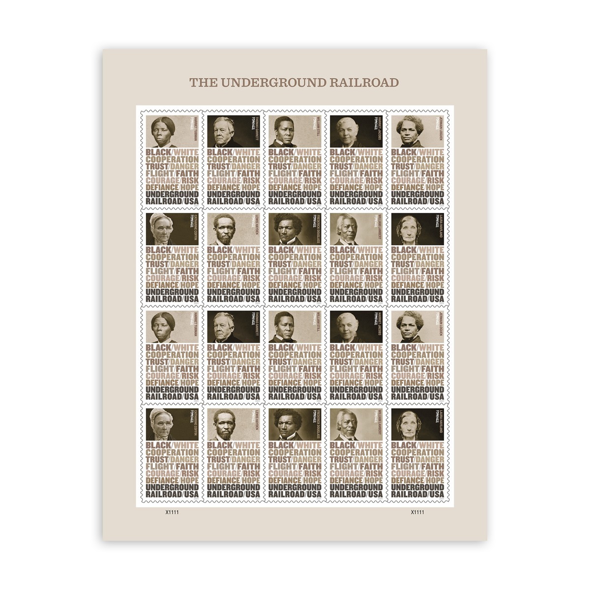 2024 Stamps - The Underground Railroad - Kestreli