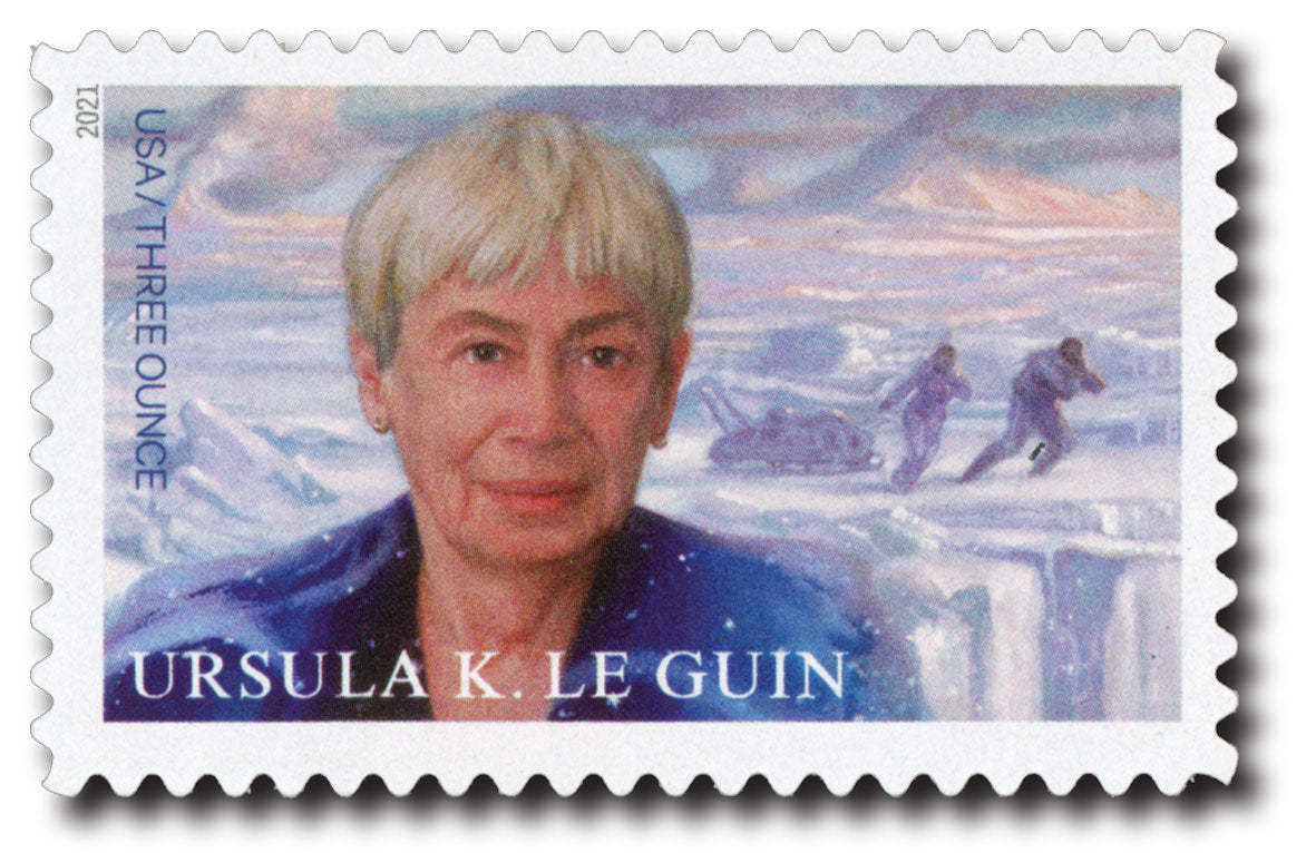 2021 Three Ounce Literary Arts Stamps: Ursula K. Le Guin - Kestreli