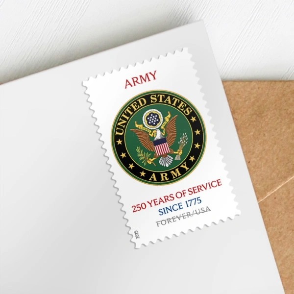 U.S. Army 250th Stamps Sheet of 20 - Kestreli