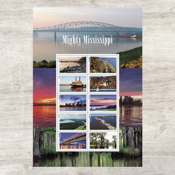（2022）Mighty Mississippi Forever Stamps - Kestreli