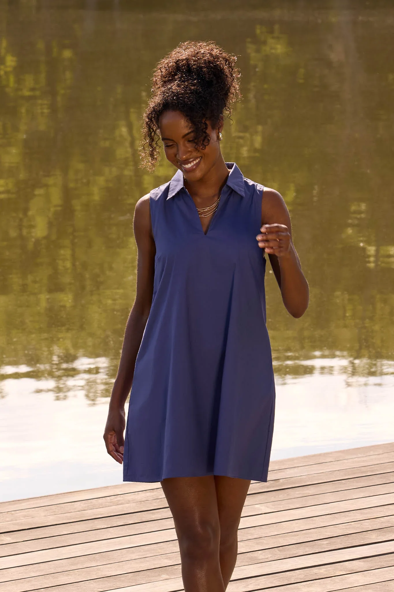 Ellen Dress- Navy - Kestreli