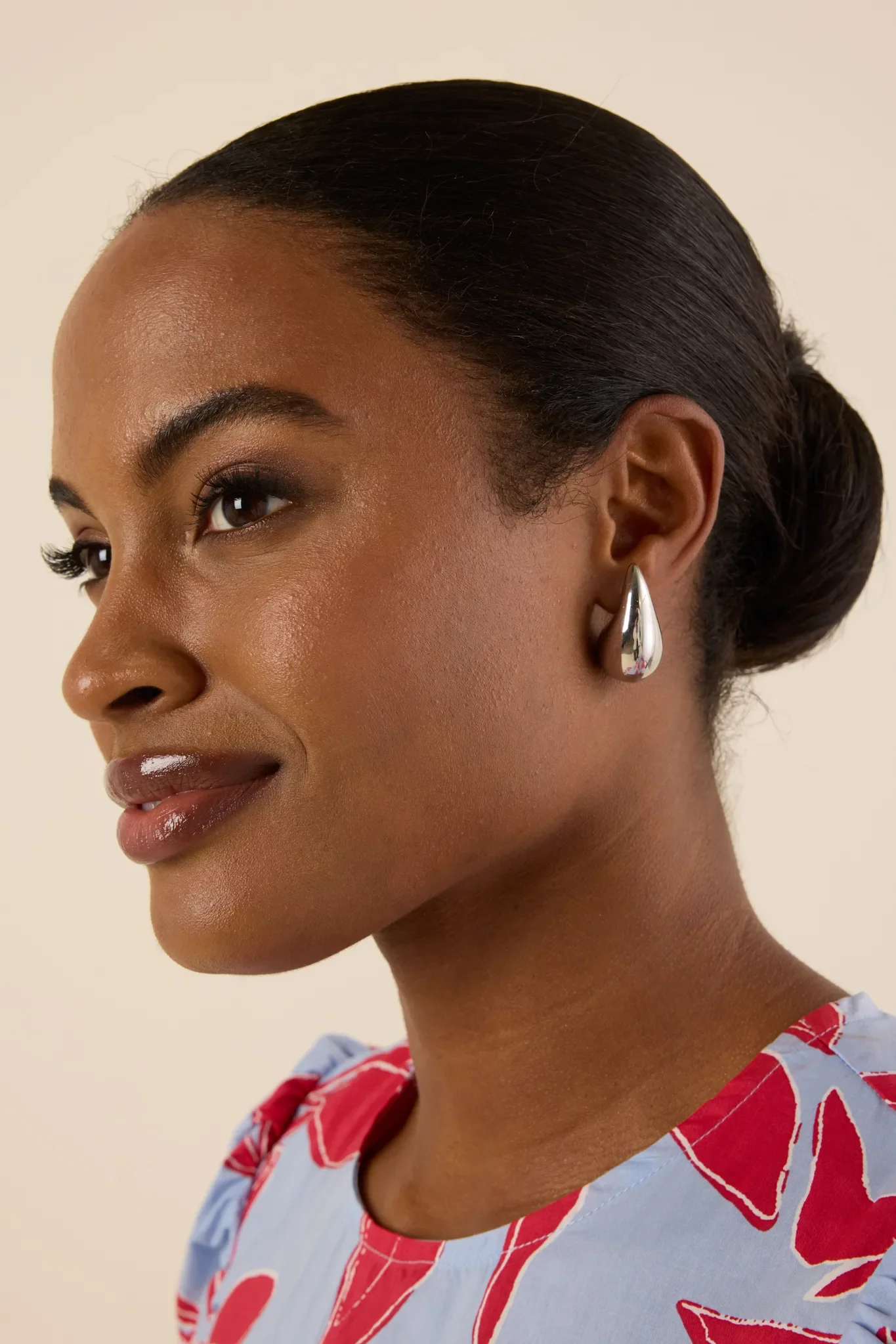 Aislyn Earrings Mini- Silver - Kestreli