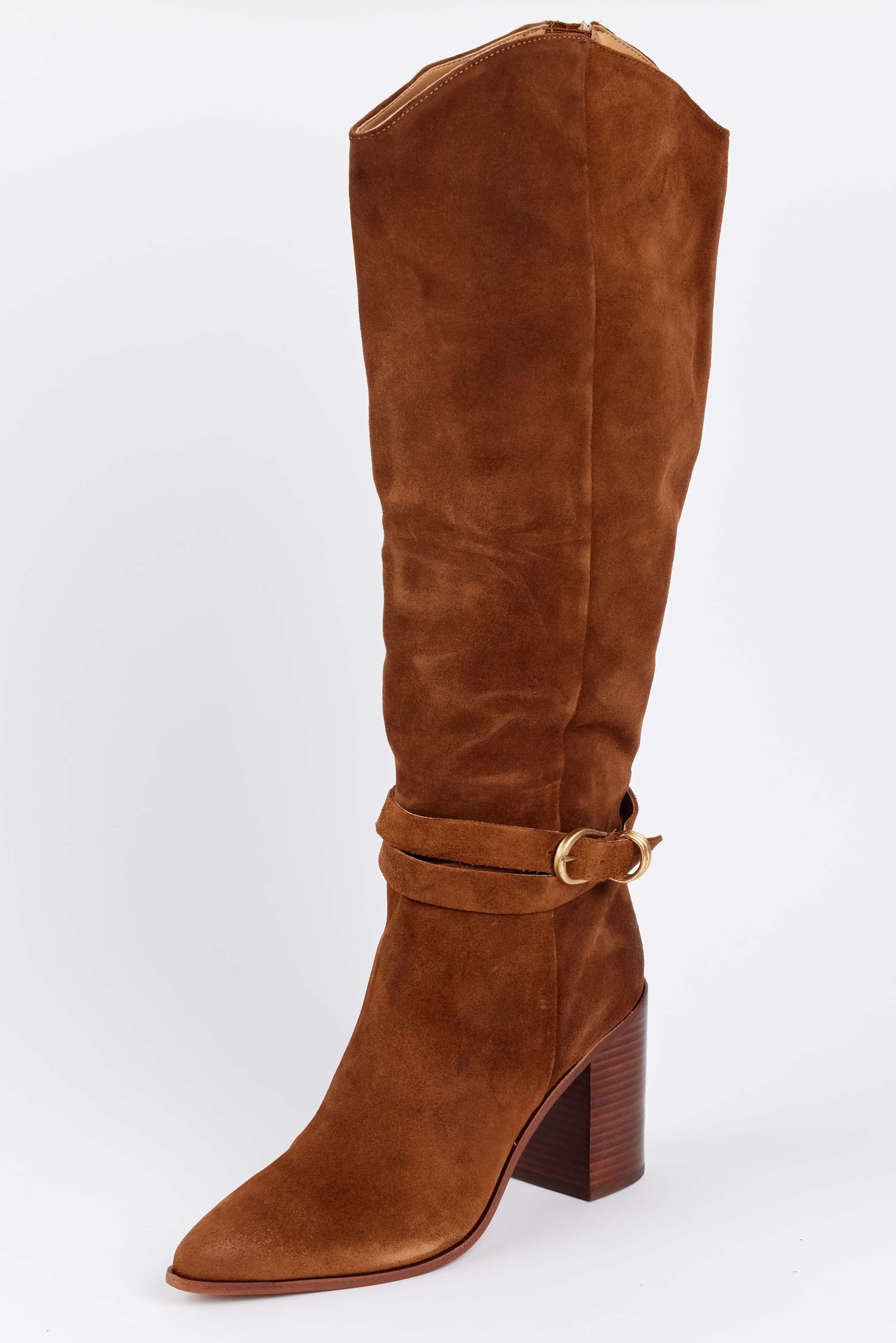 Tyrone Boots- Brown Suede by Dolce Vita - Kestreli