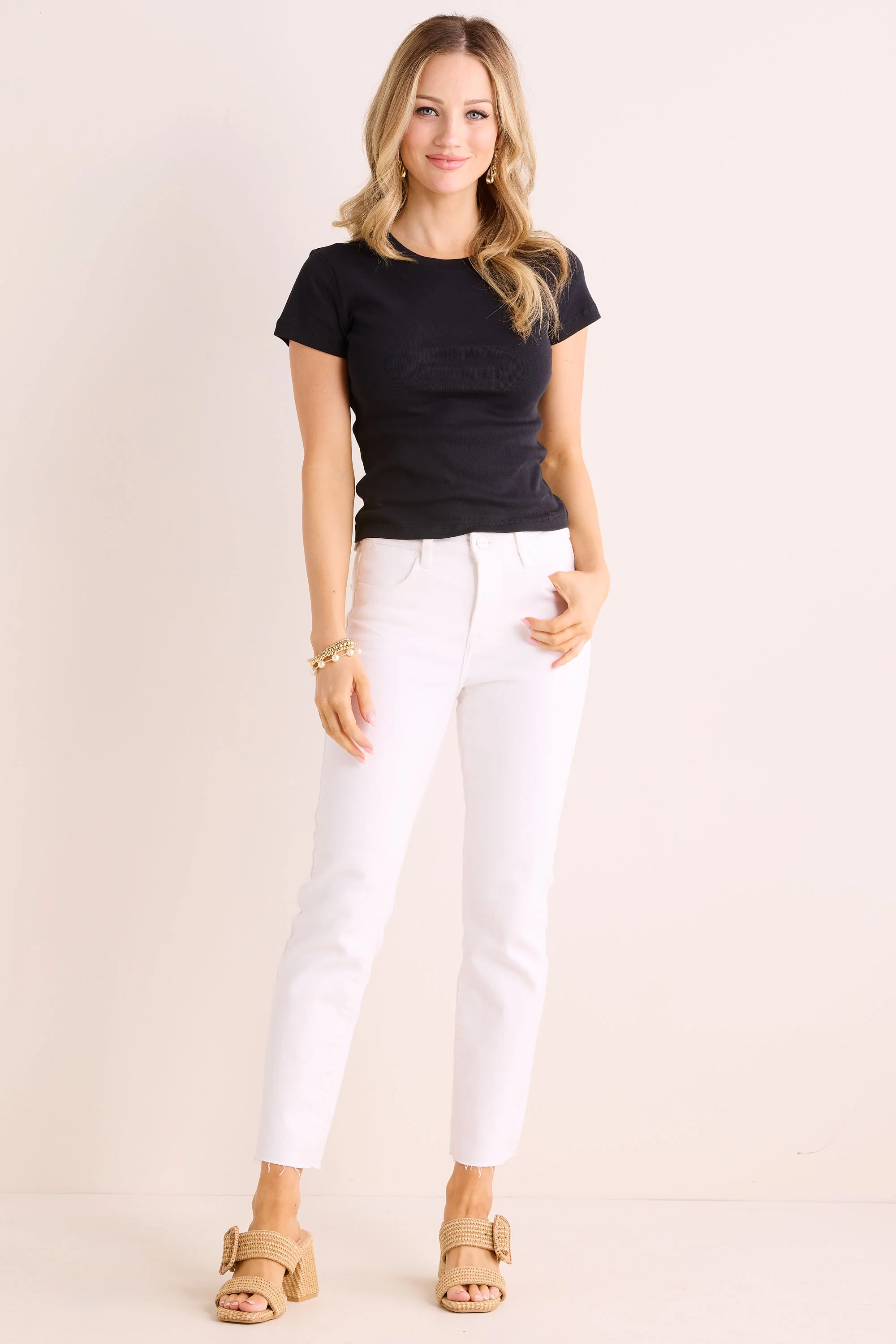 Becca Jeans- White - Kestreli