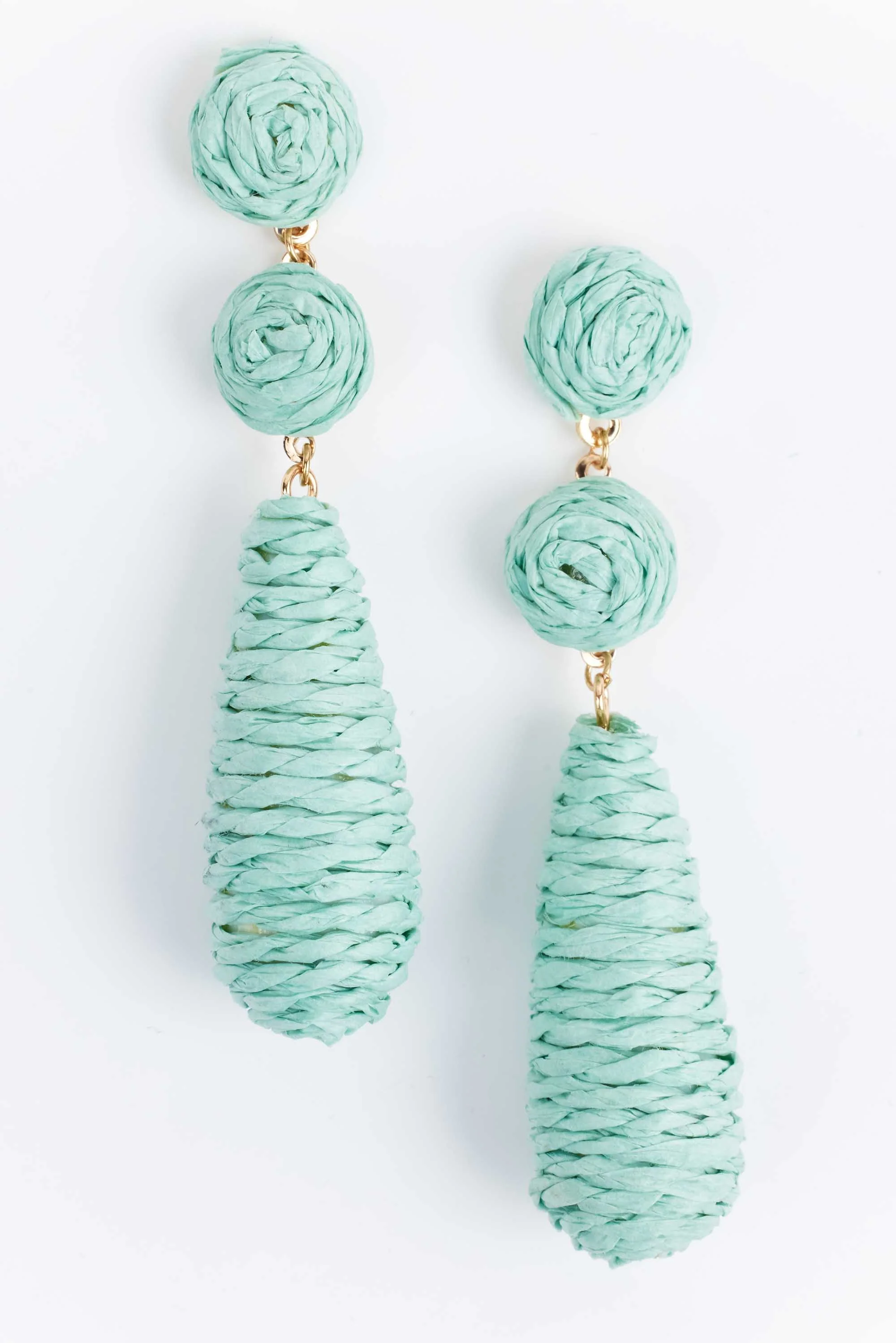 Janice Earrings- Seafoam - Kestreli