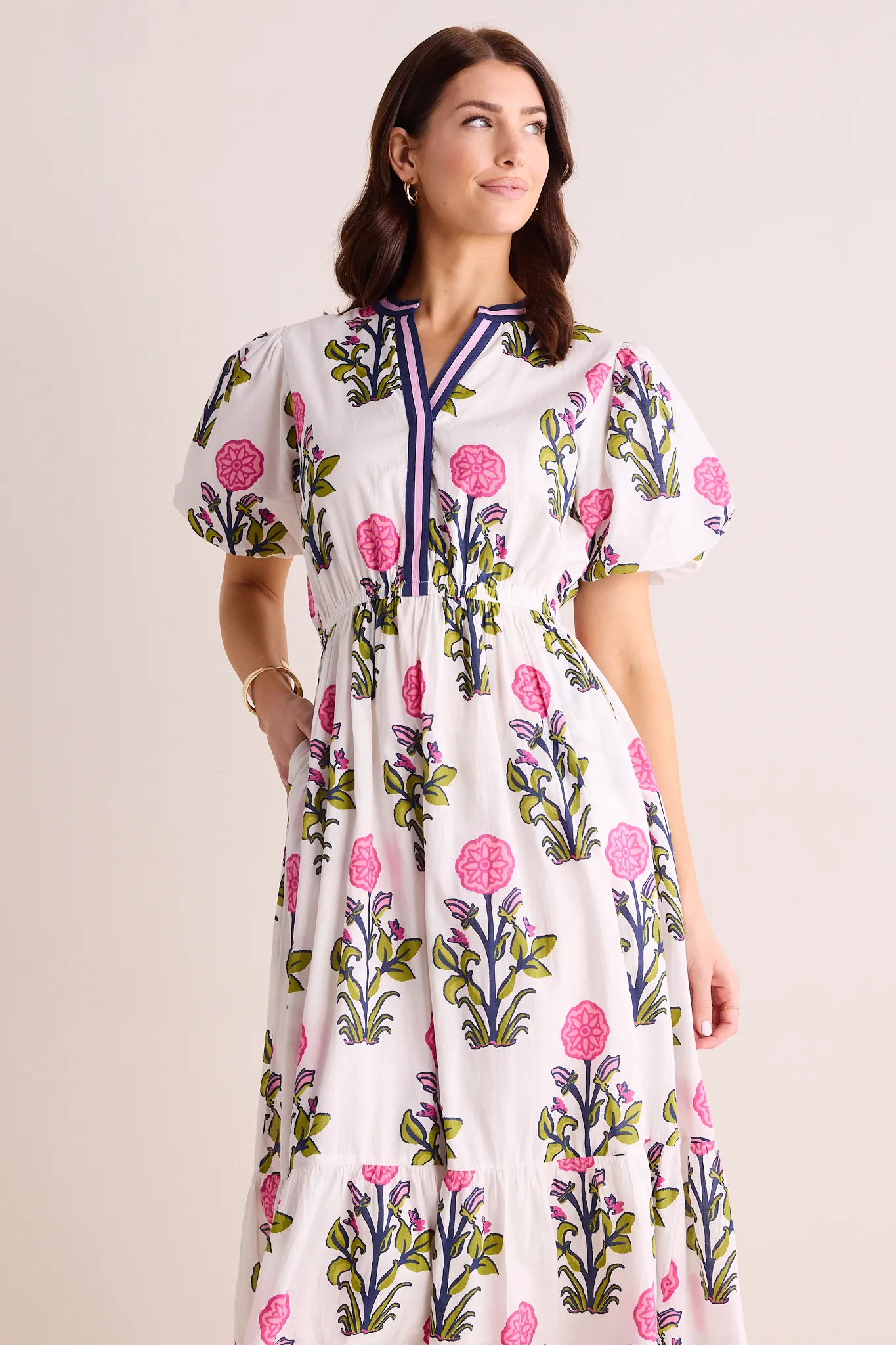 Palmer Dress- White - Kestreli