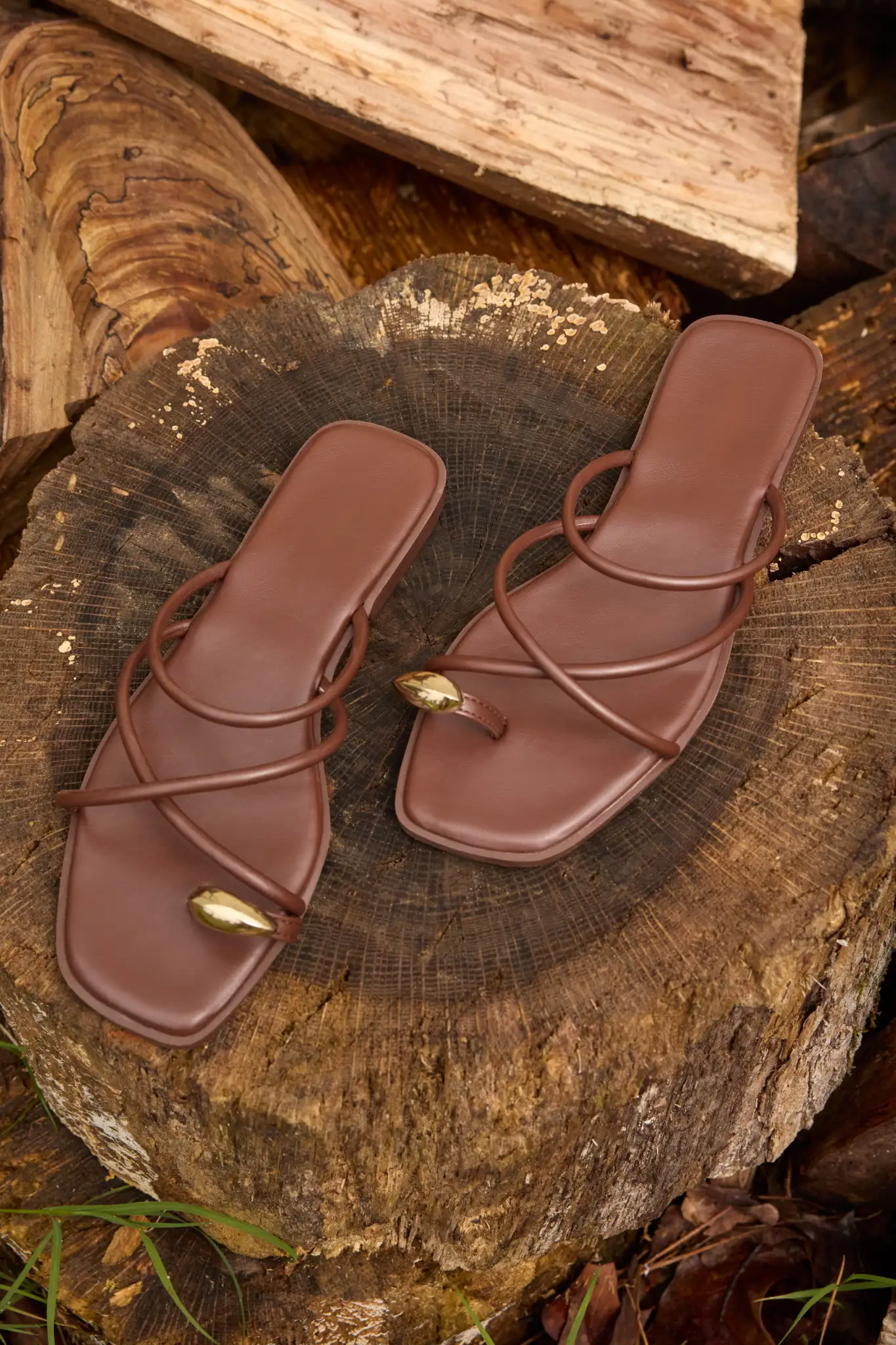 Julie Sandals- Brown - Kestreli