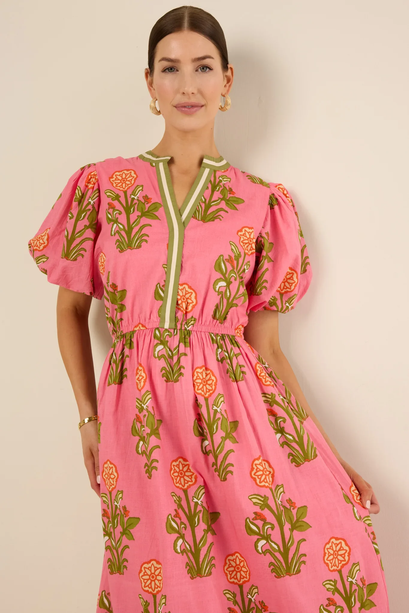Palmer Dress- Pink - Kestreli