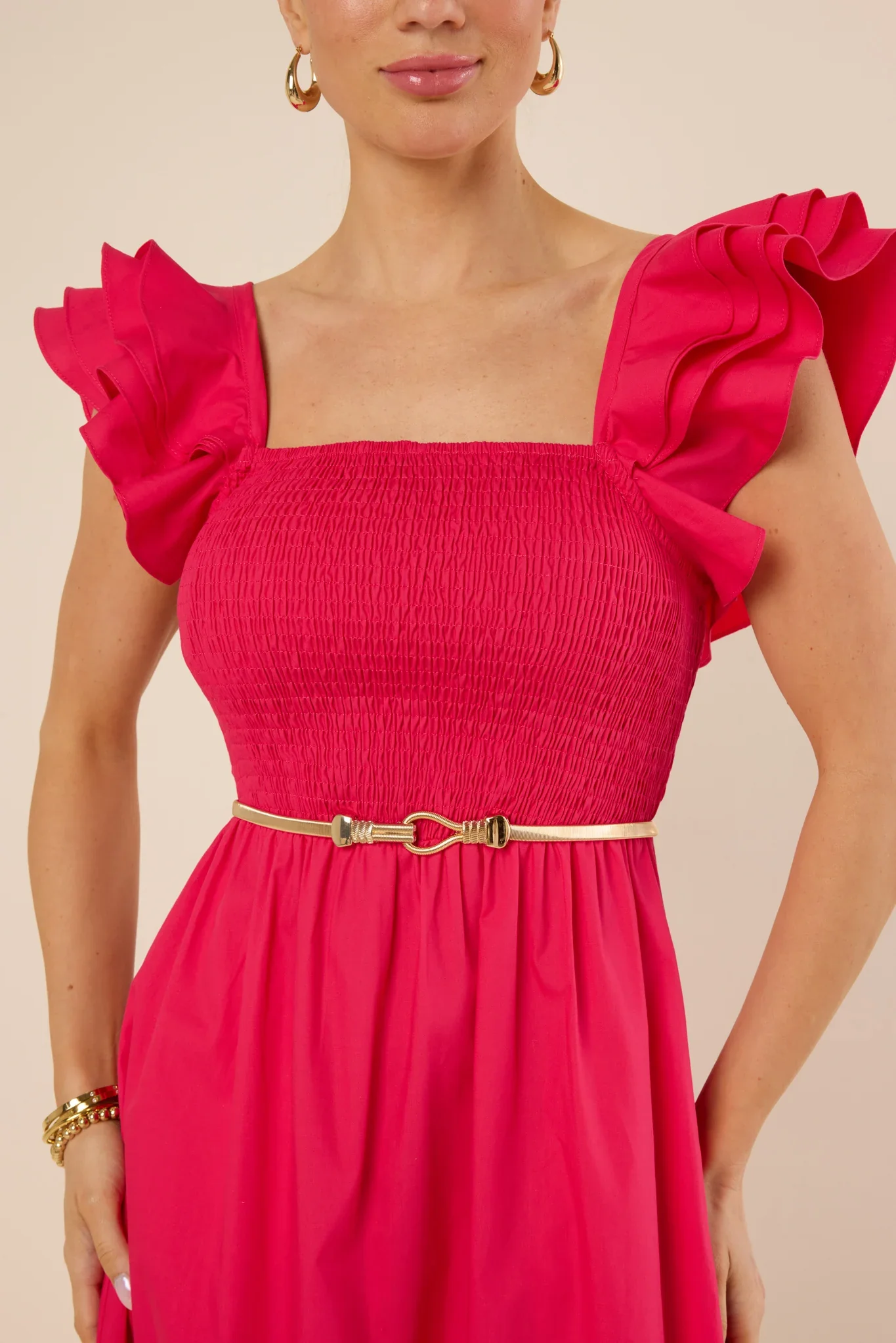 Stacy Belt- Gold - Kestreli