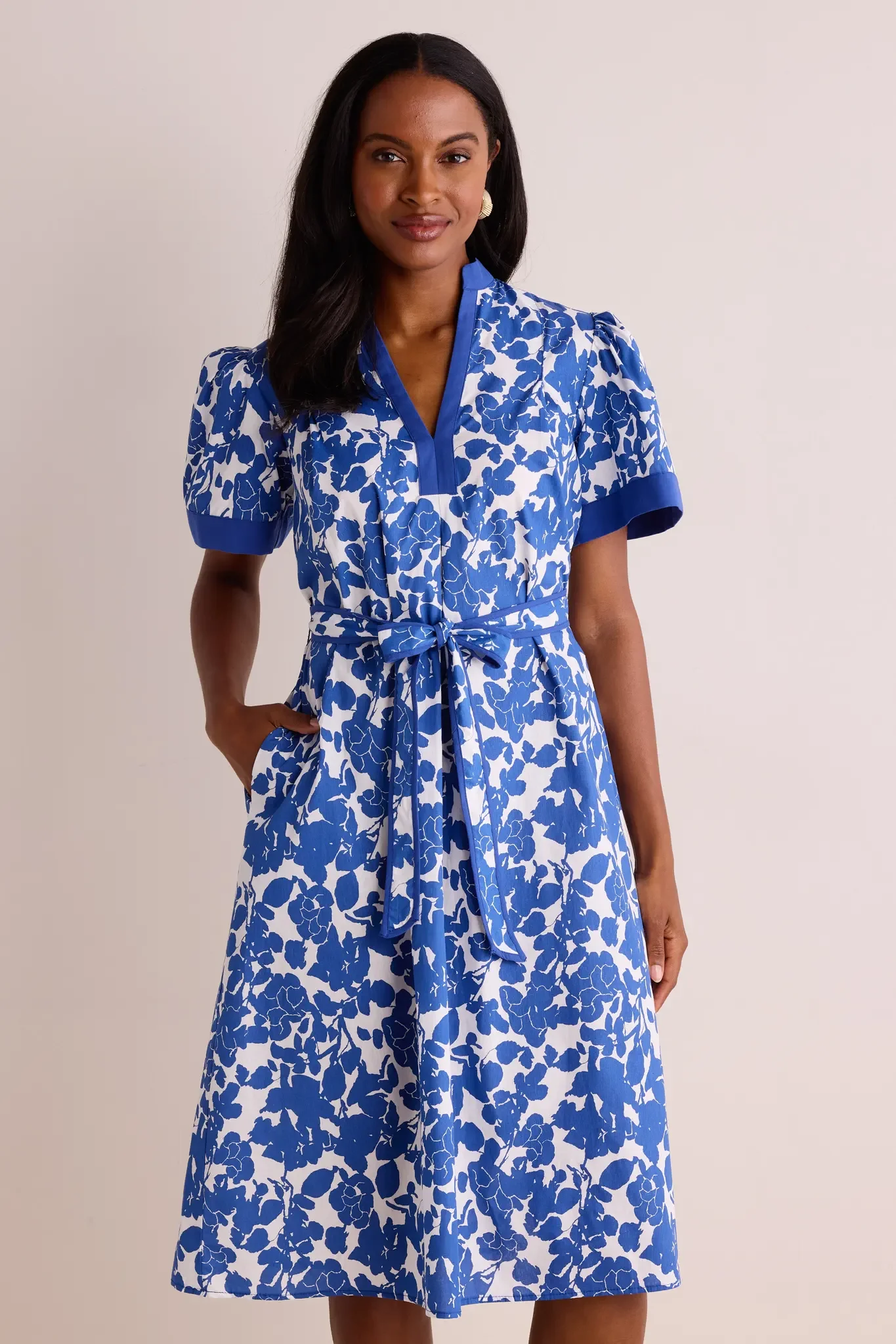 Cayleigh Dress- Blue - Kestreli