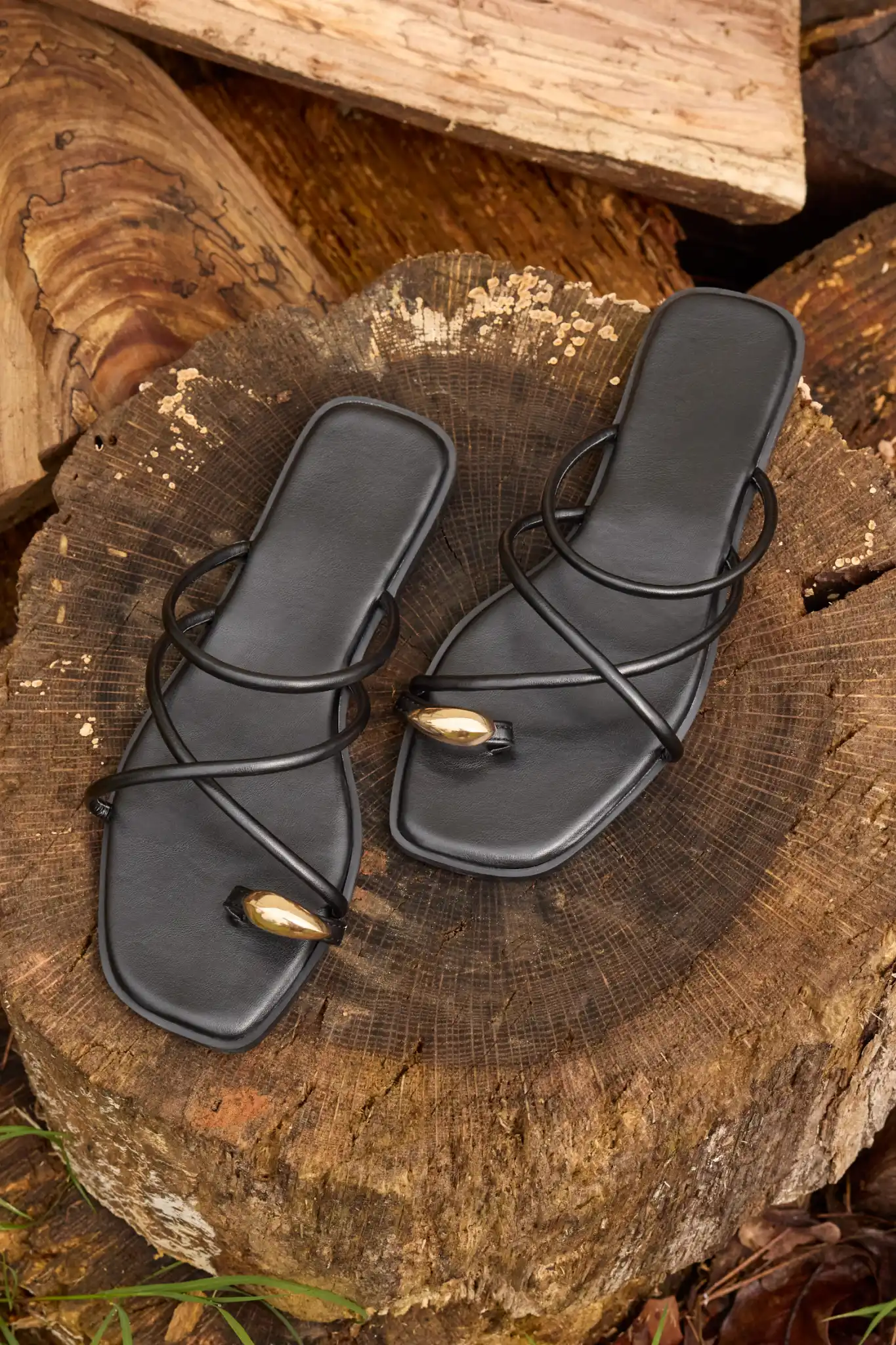 Julie Sandals- Black - Kestreli