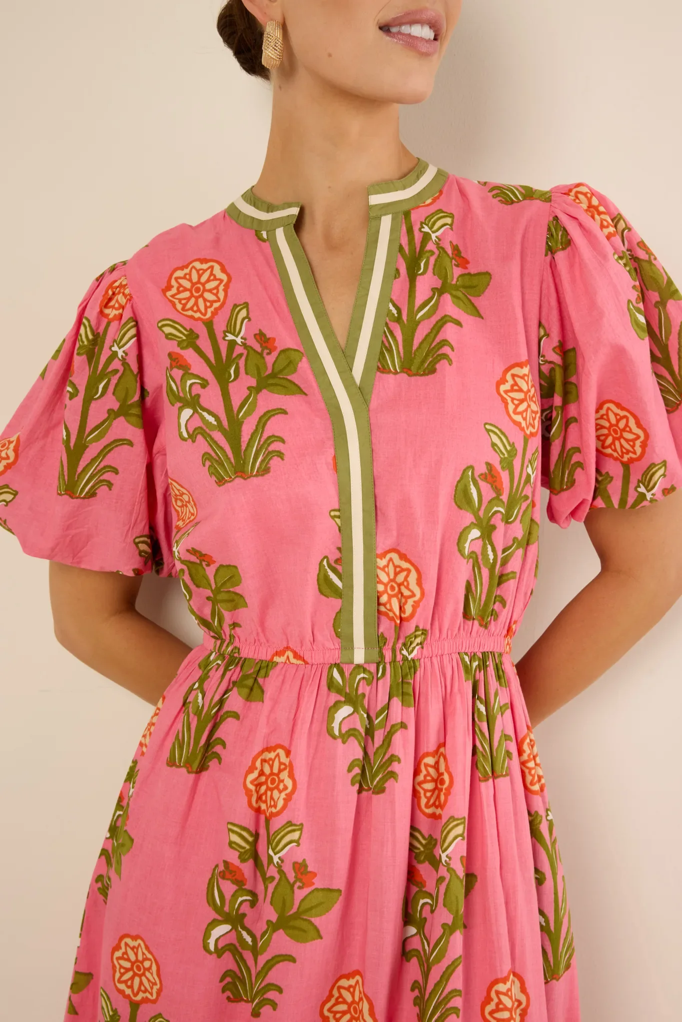 Palmer Dress- Pink - Kestreli