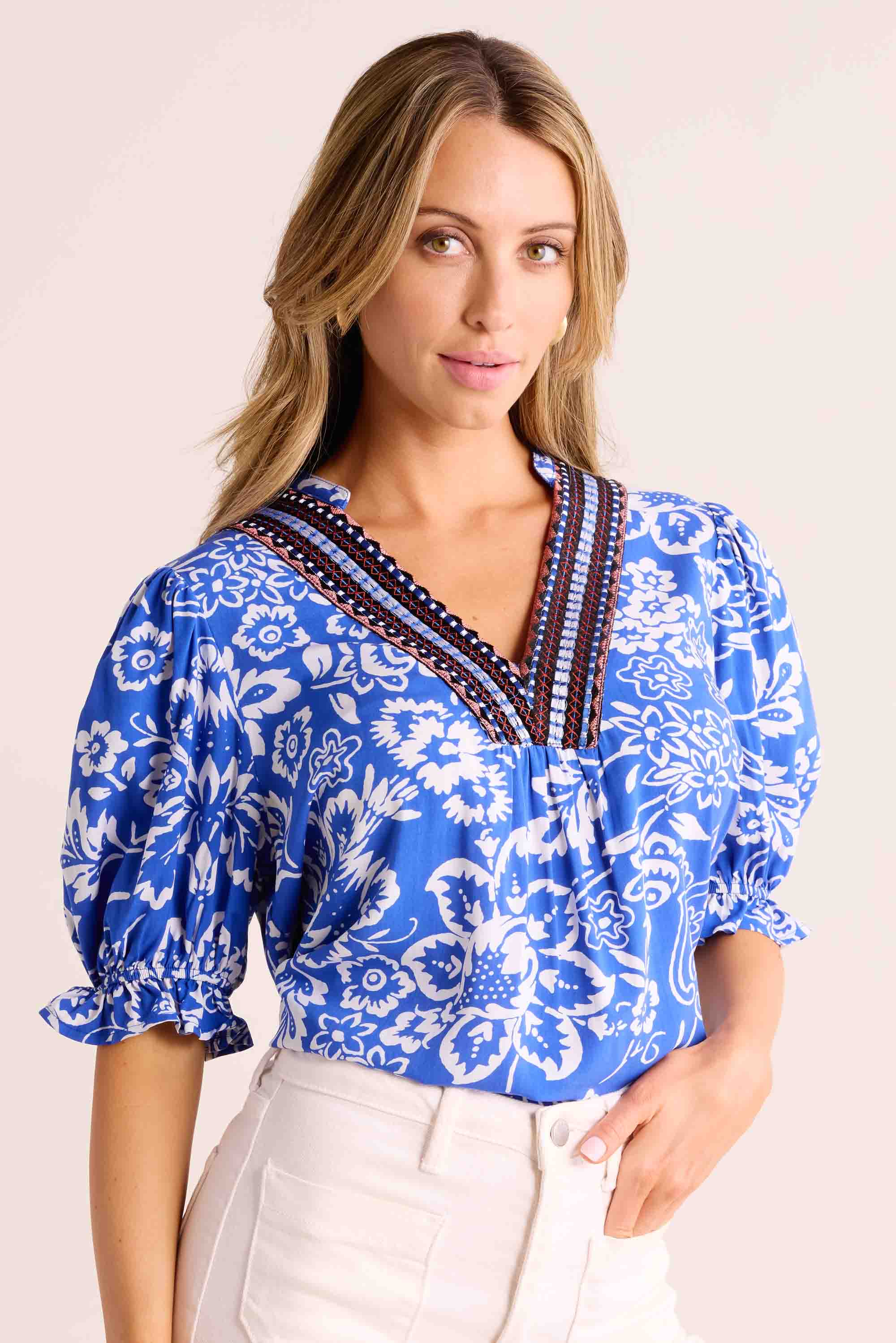 Delise Top - Kestreli